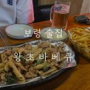 보령 술집 왕초바베큐에서 간단하게 맥주 마시기