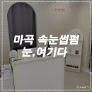 눈, 여기다