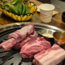 GS25 대전둔산점 | 둔산동맛집 육향정 대전둔산점 돼지모듬한판 세트 소주100원