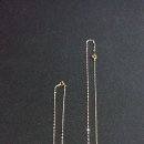 14k 목걸이+팔찌 세트 팝니다/ 60,000원 이미지