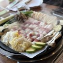 춘천명동맛집 효자골 소고기, 관자, 묵은지 삼합 후기