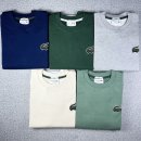 LACOSTE 남여공용 빅크록 크루넥 스웻 맨투맨 5 종 새상품 이미지