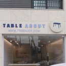 트리앤조이 쇼룸 방문후기 클린터치 테이블 / 로망의 화이트 원형식탁