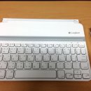 아이패드 미니 로지텍 울트라 씬 키보드(로지텍) 화이트. Logitech iPad mini Ultra thin keyboard. 이미지