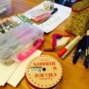 붓펜으로 하는 캘리그라피 이미지