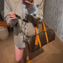 패션핸드페인팅 | 루이비통 니들백 M28116 드디어 득템 🧡 파렐 윌리엄스 감성 가득한 모노그램 원통백 언박싱 후기