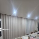 백송마을LG·SK경로당 | 커튼명가창부천점 백송마을LG SK 래미안중동 아이보리...커튼 알루미늄블라인드 화이트암막커튼 시공후기