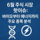 6월 주식 시장 핫이슈: 바이오부터 에너지까지 주요 종목 분석 🔥📈