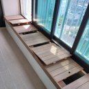 부영애시앙1차 | 목포 옥암동 부영애시앙 툇마루형 수납공간 화단덮개 베란다평상 화단흙철거 평상시공 베란다마루