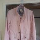 여름용 바지 두벌, 핑크 캐주얼 자켓, 7부 셔츠,셔츠형점퍼,면자켓 이미지
