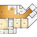 범양레우스센트럴베이 오피스텔 앞 이미지