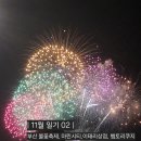 논개골 낭만 벚꽃축제 | 11월 일기 | 2025 부산불꽃축제 후기 (마린시티) &amp; 전포(스스키노, 햄토리)
