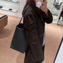 박스소프트(PARK'S SOFT) | 한가인이 추천하는 더로우 파크백 미듐 다크토프,블랙 재입고 282만원,더로우 90s 블랙 가죽도 153만원!