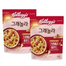 켈로그 크랜베리 아몬드 그래놀라 시리얼, 1.2kg, 2개 이미지