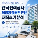 한국전력공사 체험형 장애인 인턴 재직후기 분석 체험형 인턴은 정말 일을 안 시킬까? 실제 1년 11개월...