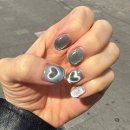 중동역(1호선) | 중동역네일샵 손끝꽃 하트자석 네일아트 후기