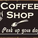 [빈티지라벨] 카페, 커피 작은 라벨 모음 이미지