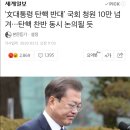 ‘文대통령 탄핵 반대’ 국회 청원 10만 넘겨…탄핵 찬반 동시 논의될 듯 이미지