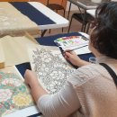 민화모란도 이미지