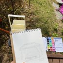 [시민] 연필스케치 이미지