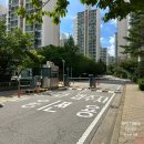 신정프라자 안쪽 보도 | 신혼부부 임장일기, 용인 수지구 아파트 신정마을 1단지