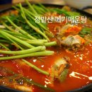 ＜일산맛집＞쑥수제비 매력에 흠뻑 빠지게되는 정발산 메기매운탕 이미지