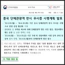 한중공인중개사사무소&여행사 | ▶(보도자료) 중국 단체관광객 한시 무사증 시행계획 발표