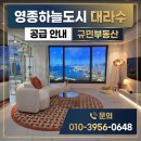 영종꿀공인중개사사무소 | 영종하늘도시 대라수 어썸 잔여세대 줍줍, "어디가 남았어요?"