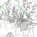1940년 오카다 타쿠(岡田卓)가 그린 부천지도 이미지