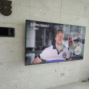 영통자이 | 수원벽걸이티비설치 가벽 TV 삼성 75인치 셋톱박스 숨기기 티비선정리 영통 자이