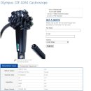 Olympus GIF-Q260, GIF-Q260J Gastroscope,Duodenum Endoscope 이미지