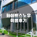 화이트스노우 | 화이트스노우 이용후기(feat.달지않은 와우리빙수맛집)