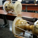 흥겨운 민요와 가락 장구 이미지