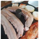 솥뚜껑 삼겹살 이미지