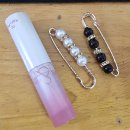 옷핀 | 스타일러버 진주 옷핀 코사지 옷고정 브로치 후기