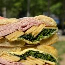 아이엠101 | 공덕 빵집 아이엠베이글 경의선숲길 브런치 맛집 샌드위치 후기
