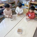 곡식탐색, 곡식 마라카스 만들기, 쌀로 만든 간식 이미지