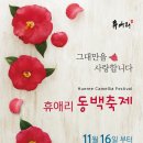 휴애리 동백 축제~ 이미지