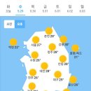 5월29일 날씨 이미지