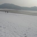인천 을왕리 눈 내리는 겨울 바닷가에서의 번개팅 !!! 이미지
