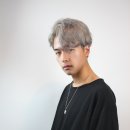 성남-단대-0403 | 메종드헤어0403고현점에서 남자 깔끔하게 애쉬그레이 염색 후기