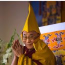 티베트의 정신적 지도자 달라이 라마 14세 이미지