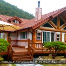 통나무집 이미지