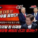 속보! 美트럼프 대통령 시진핑 무릎 꿇렸다! 이재명 대장동 배임죄 선고 결과는? 최민희 결국, 국감장서 이성 잃고 난장 빵시기TV 이미지