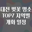 엑스포과학공원 버스정류장 | 대전 벚꽃 명소 TOP7 지역별 개화 일정