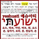 창조주 하나님의 거룩하신 예슈아 Yeshua님의 성호가 계시된 히브리어 Strong Number Hebrew 3444 Yeshuwah 이미지