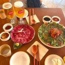코스모 | 용산 술집 코스모 후기 ㅣ 야장 분위기 좋은 용산 맛집, 한우차돌사시미 추천
