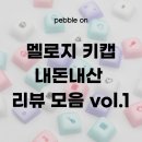 이서작은도서관 | 실리콘 키캡 추천 내돈내산 후기 모음 - 페블온 멜로지 키캡