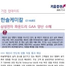 ﻿한솔케미칼 ﻿: 삼성전자 파운드리 GAA 양산 수혜 이미지