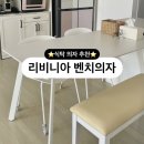 다한식탁 | 리비니아 벤치의자 내돈내산 후기 가성비 식탁 벤치형 의자 추천